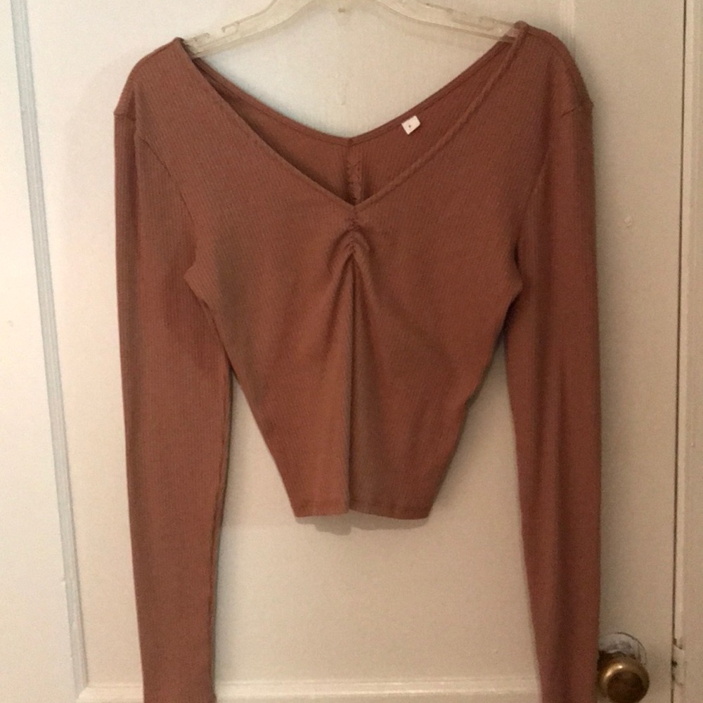 Tan long sleeve